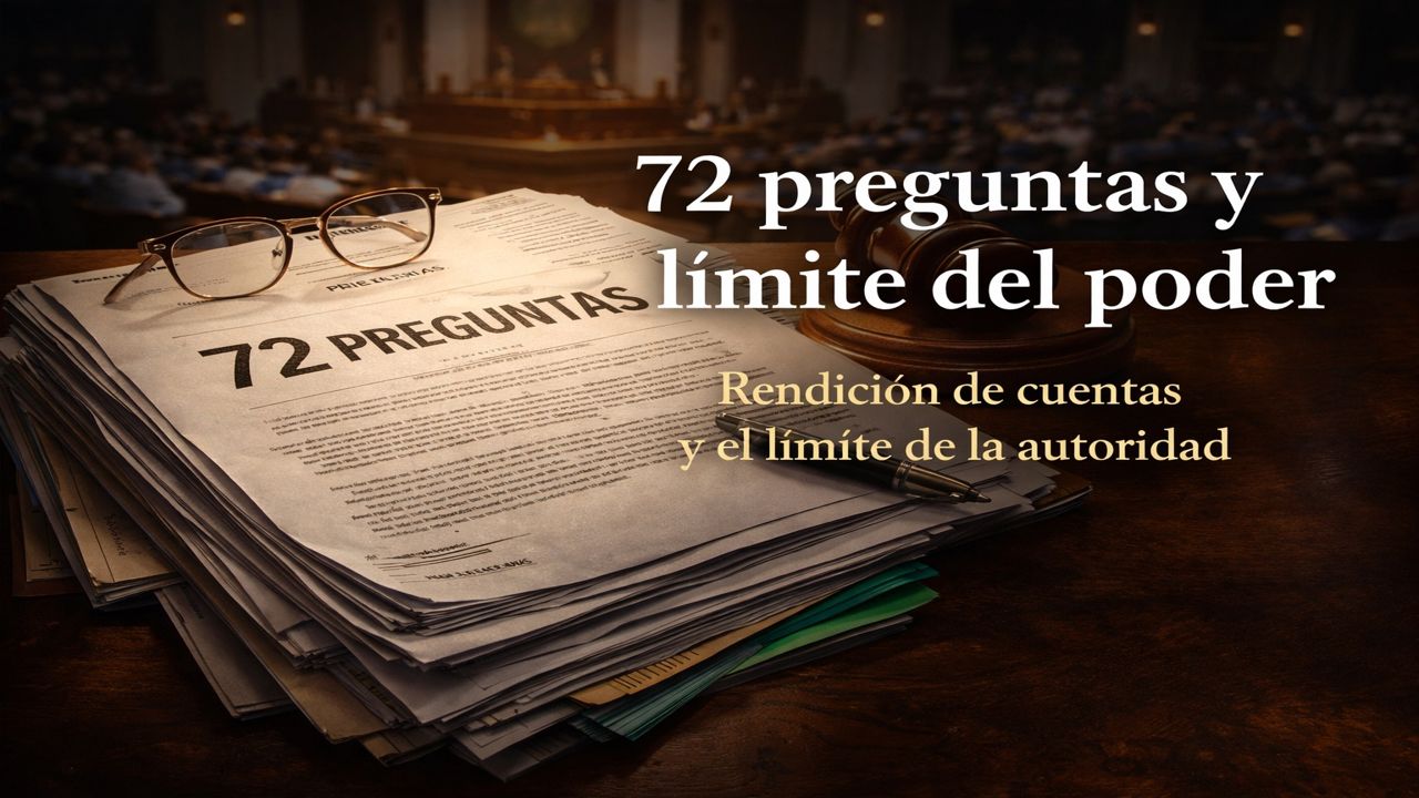 72 preguntas y el límite del poder – Rendición de cuentas y autoridad en Puerto Rico