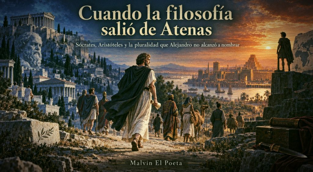 Cuando la filosofía salió de Atenas